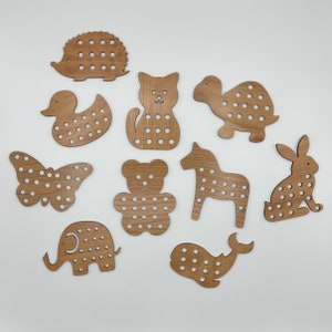 Wooden Lacing Toy