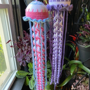 Handmade Crochet Jellyfish | Plush | Stuffed Animal