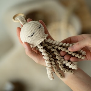 Jellyfish crochet pattern, amigurumi octopus tutorial, ocean animal pattern, undersea creature toy pdf instruction